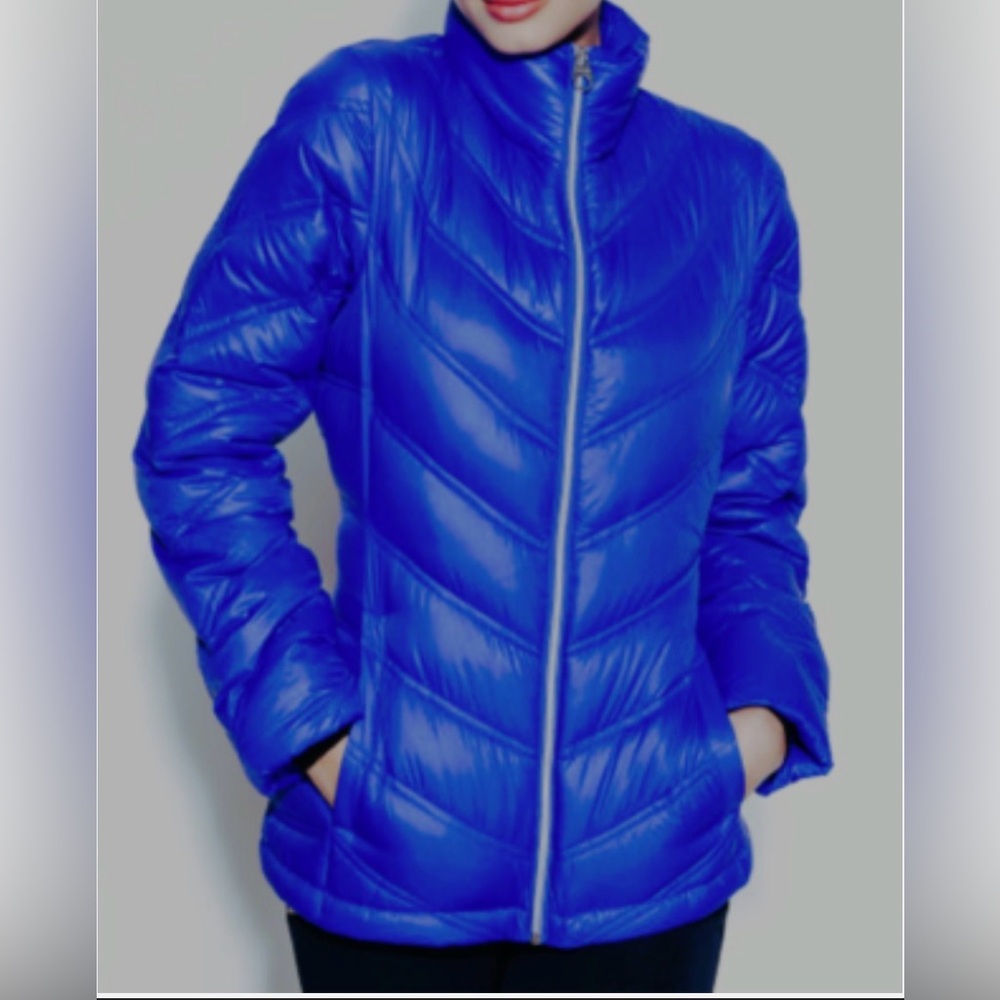 Calvin Klein Royal Blue Puffer Jacket